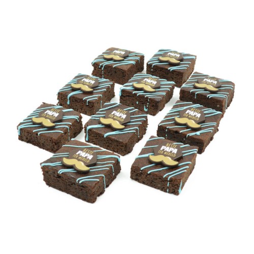 Father's Day chocolate brownies